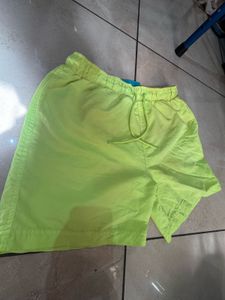 Vibrant Yellow Swim Shorts