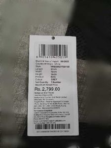 Marble Print vanheusen Handbag