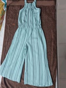 Striped Girls' Jumpsuit