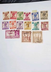 15 BRITISH INDIA STAMPS