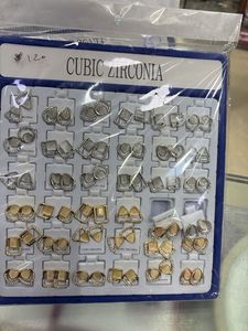 Cubic Zirconia Earrings Set of 2 pick any