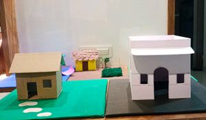 Handmade Miniature House Models