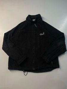 Jack Wolfskin Black Fleece Jacket