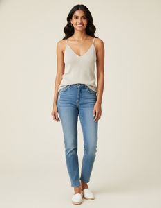 Sleeveless V-Neck Tank Top