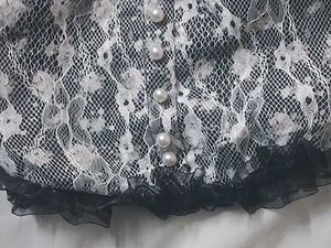 Black Lace Corset Crop Top