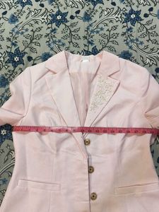 Baby pink cute blazer