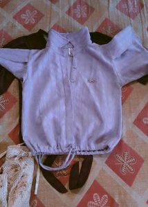 Girls Maroon,levender,brown Full Sleeve Top