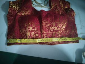 Elegant Brocade Blouse