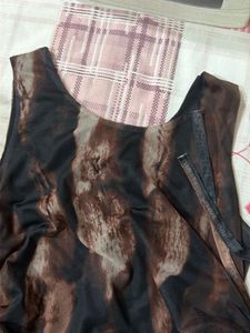 Stylish Ruched Tie-Dye Tank Top