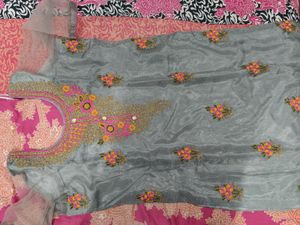 Grey Colour Fancy Suit For Women