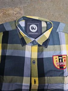 Men's Plaid Short Sleeve Shirt