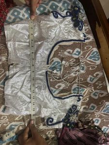 Embellished Ethnic Blousewith saree
