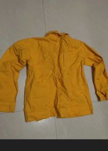 Vibrant Yellow Denim Jacket