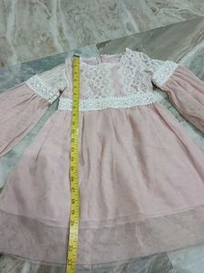 Pink Lace Baby Dress