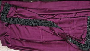 Elegant Purple Embellished Saree