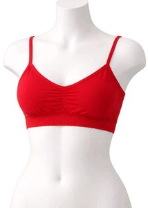 Red Comfort Bra