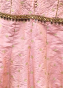 Elegant Pink Embellished Lehenga Choli