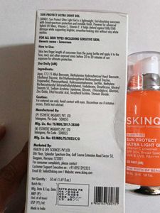 SKINQ Sun Protect Ultra Light Gel SPF 50+