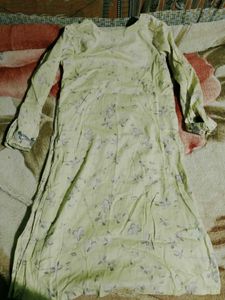 Beautiful Light Green Embroidered Kurta