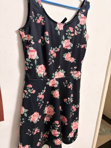 Floral Print Mini Dress