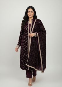🆕Designer Velvet Pakistani Suit Set