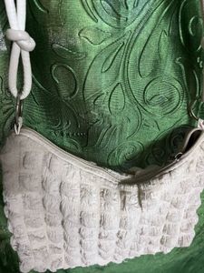 Chic Textured Shoulder Bag