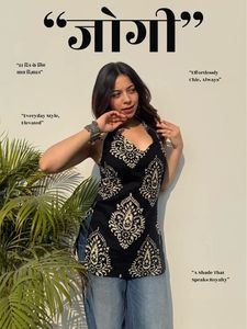 Evara | Halter-Neck Kurti “जोगी”