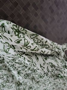 Floral Print Green Top