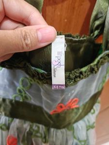 Girls Floral Party Dress