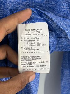 Nike Blue Long Sleeve Top