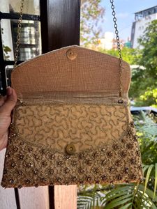 Elegant Beaded Party Clutch