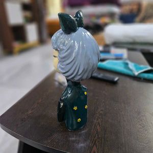 Girl with Tray Statue Showpiece