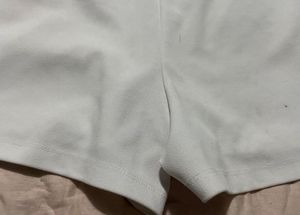 Cute Off White Skort