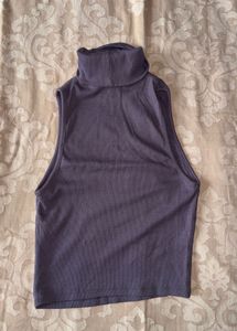 ZARA Sleeveless Turtleneck Top