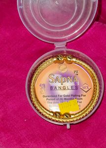 Gold Plated Two Bracelet