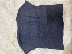 Classic Dark Gray Crew Neck T-Shirt