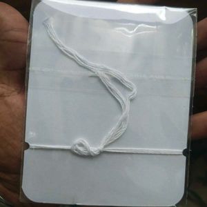 Pure Silver Raksha Bandhan Swastik Rakhi
