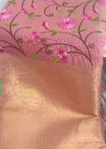 🔥without tag brand new Banarasi tissue silk saree