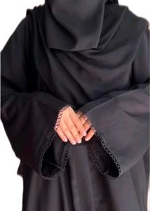Elegant Black Abaya Gown