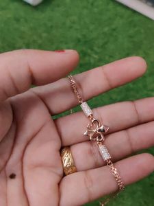 Trident Rose Gold Bracelet For Girl
