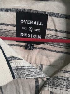 OVERALL Striped Casual Shirt