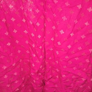 Pink Printed Kurta