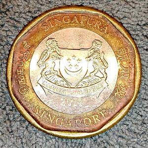 Singapore One Dollar Coin