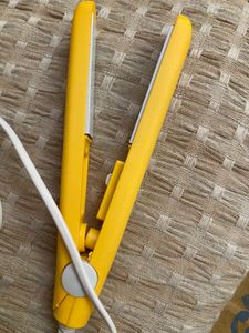 Yellow Mini Hair Straightener