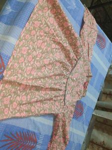 Beautiful Floral Print Kurta