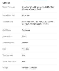 Boat Smartwatch Plus Fitness Gadget