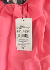 Elegant Pink Layered Top