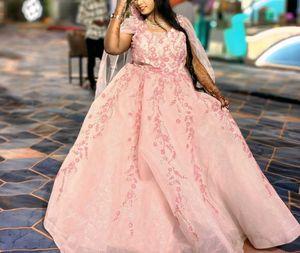 Pink barbie ball gown