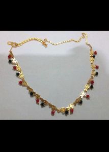 Gold Plated Necklace &amp; KurtiesSet