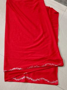 Red Traditional Dupatta